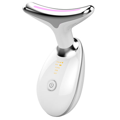 EMS Neck Massager – Thermal Lifting & Microcurrent Wrinkle Remover