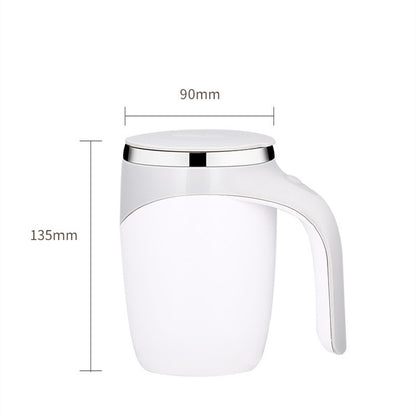 Rechargeable Automatic Electric Stirring Cup – Magnetic Rotating Milkshake & Coffee Mug