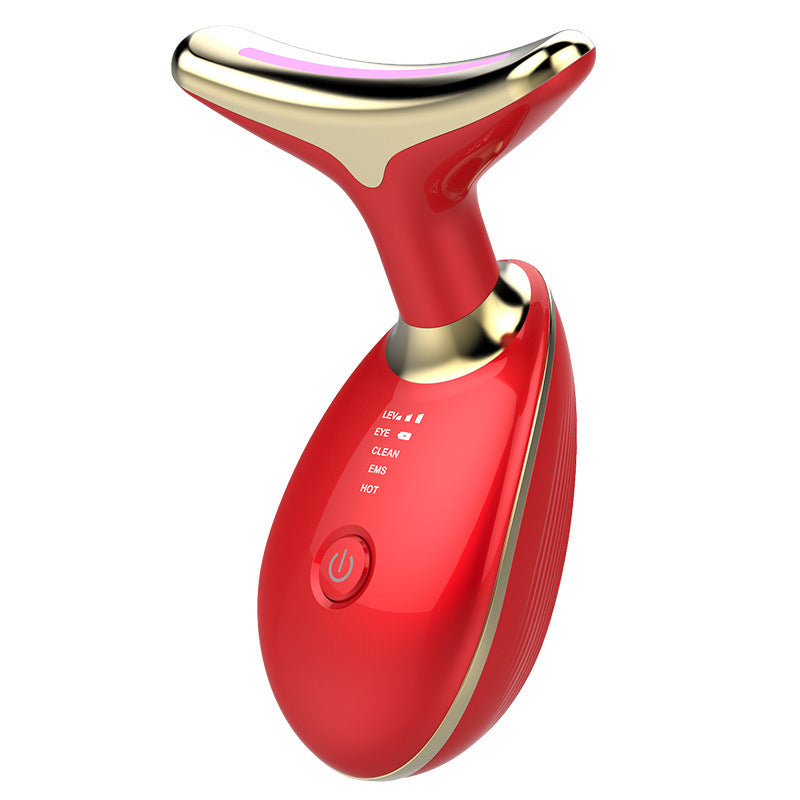 EMS Neck Massager – Thermal Lifting & Microcurrent Wrinkle Remover