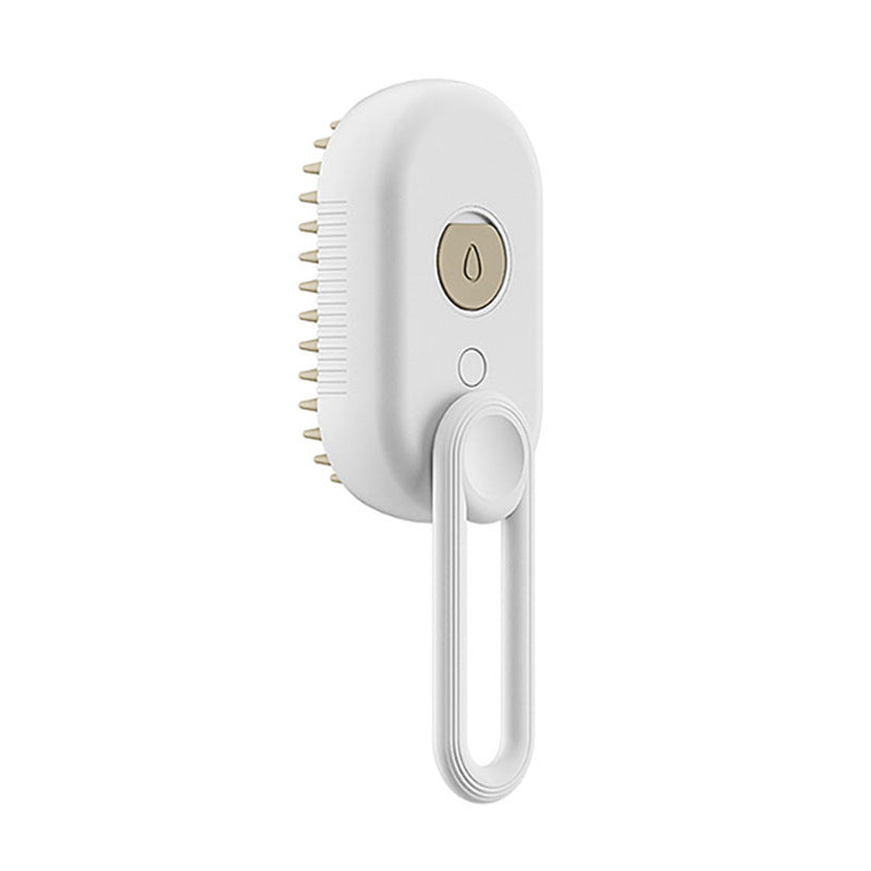 3-in-1 Electric Steam Brush for Cats & Dogs – Pet Grooming, Hair Removal & Massage Comb