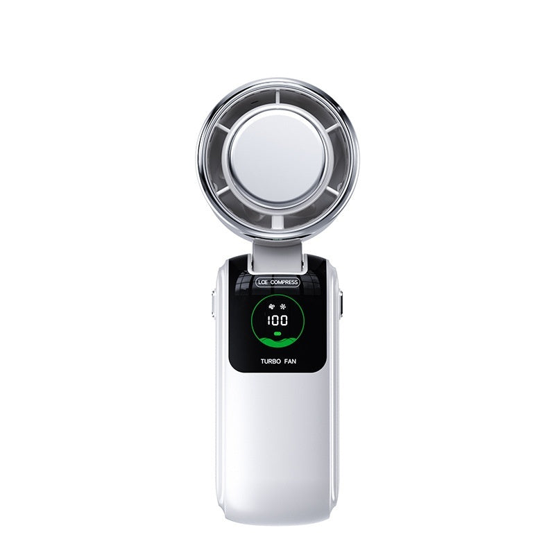 Portable Handheld Mini Fan – High-Speed, Adjustable, Foldable, Electric Neck & Outdoor Fan