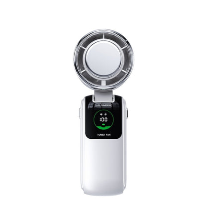 Portable Handheld Mini Fan – High-Speed, Adjustable, Foldable, Electric Neck & Outdoor Fan